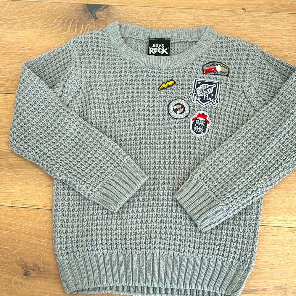Boys Rock sweater size 5
